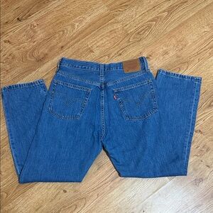 Levi's Relaxed Fit Blue Jeans 501